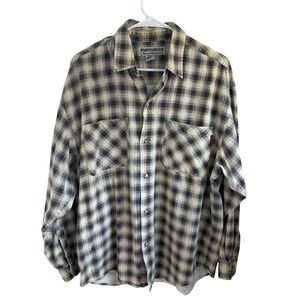 Vintage 90's Unionbay Heavyweight Plaid Shirt Baggy Grunge Size M